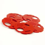 Česnový uzávěr kotoučový barevný 80 mm