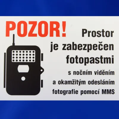 Tabulka výstažná - FOTOPAST
