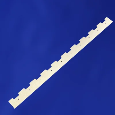 Hřeben kovový 372 mm, 10 rámků, ouška 16 mm