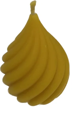 Svíčka-koule točená do špičky