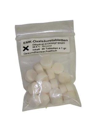 Kyselina šťavelová - 20 tablet