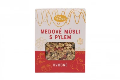 Bezlepkové Medové müsli s pylem ovocné
