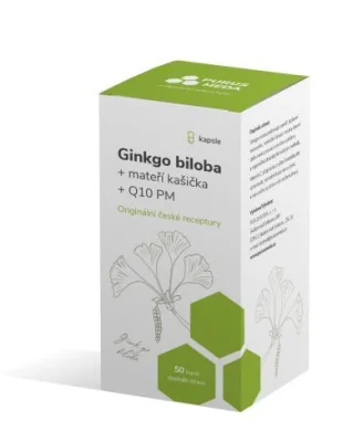 PM GINKGO BILOBA + ROYAL JELLY + Q10 50 cps.