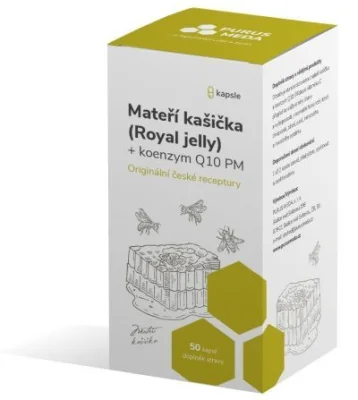 PM Mateří kašička ROYAL JELLY + koenzym Q10 50 cps.