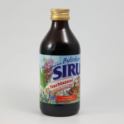 Bylinkový sirup - Nachlazení (s medem,vit.C,325 g)