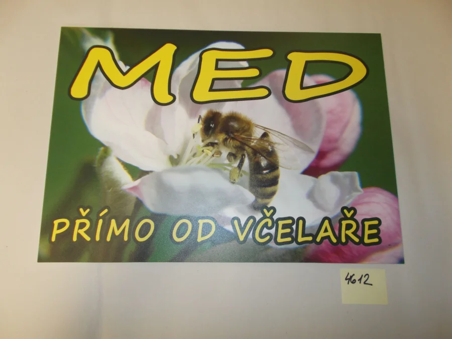 Fotografie 1 z 1: Tabulka - Prodej medu