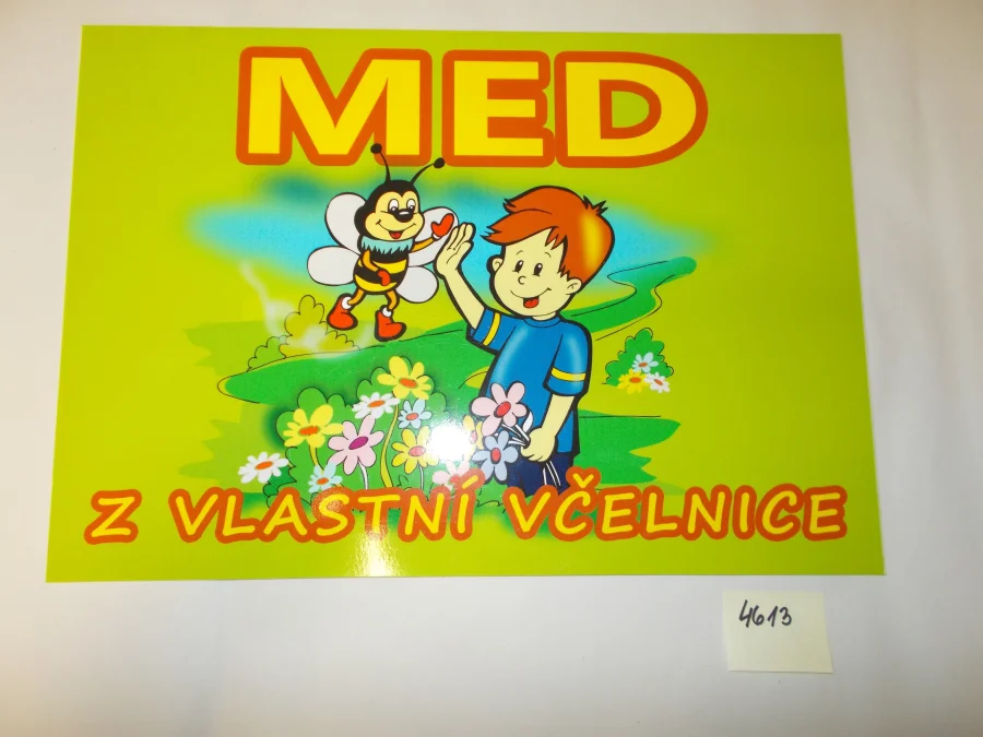 Fotografie 1 z 1: Tabulka-Med přímo od...A3 (děti)
