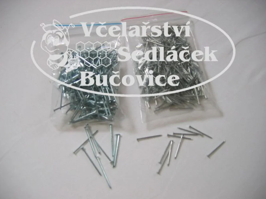 Fotografie 1 z 1: Hřebíčky pozinkované 25x1,25 mm, 100 g
