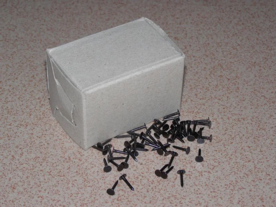 Fotografie 1 z 1: Hřebíčky lakované 10x1,4 mm, 100 g