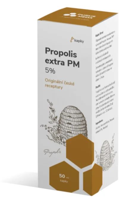 Fotografie 1 z 1: PM Propolis EXTRA 5% kapky-tinktura
