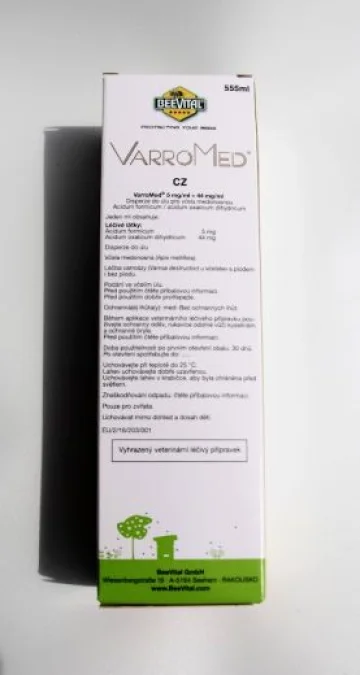 Fotografie 1 z 3: VarroMed 555 ml, 5 mg/ml
