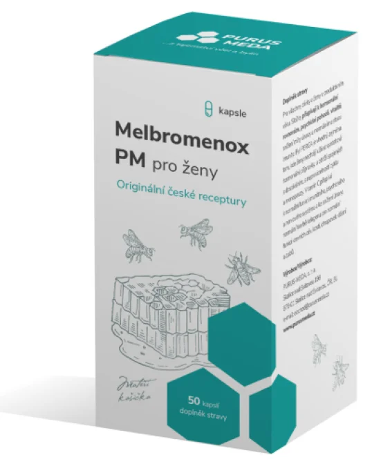 Fotografie 1 z 2: PM MELBROMENOX pro ženy 50cps