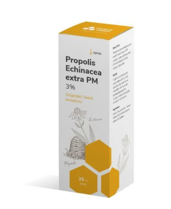 Fotografie 1 z 2: PM Propolis ECHINACEA extra 3% spray 25 ml