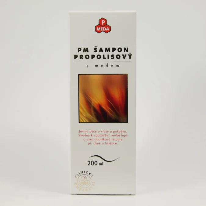Fotografie 1 z 2: PM Šampon propolisový s medem 200 ml