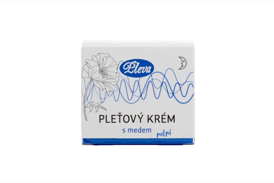 Fotografie 1 z 3: Pleťový krém s medem-noční 50g